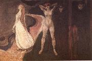 Edvard Munch Lady oil painting on canvas